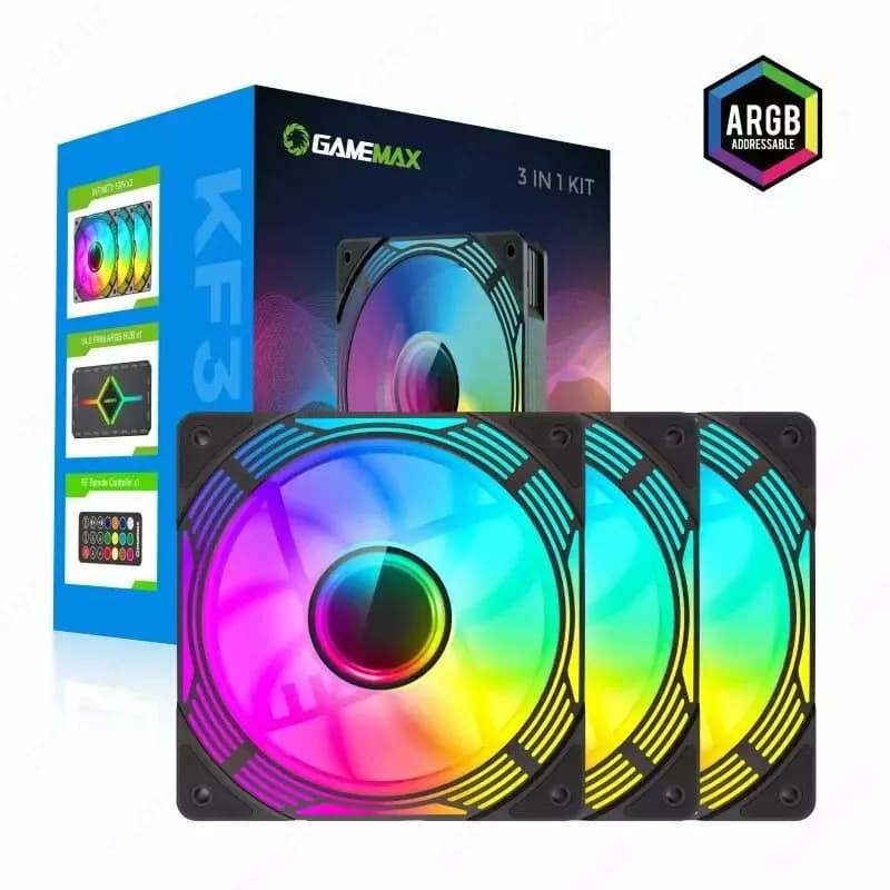 Корпусный кулер GameMax KF300 BL — 1