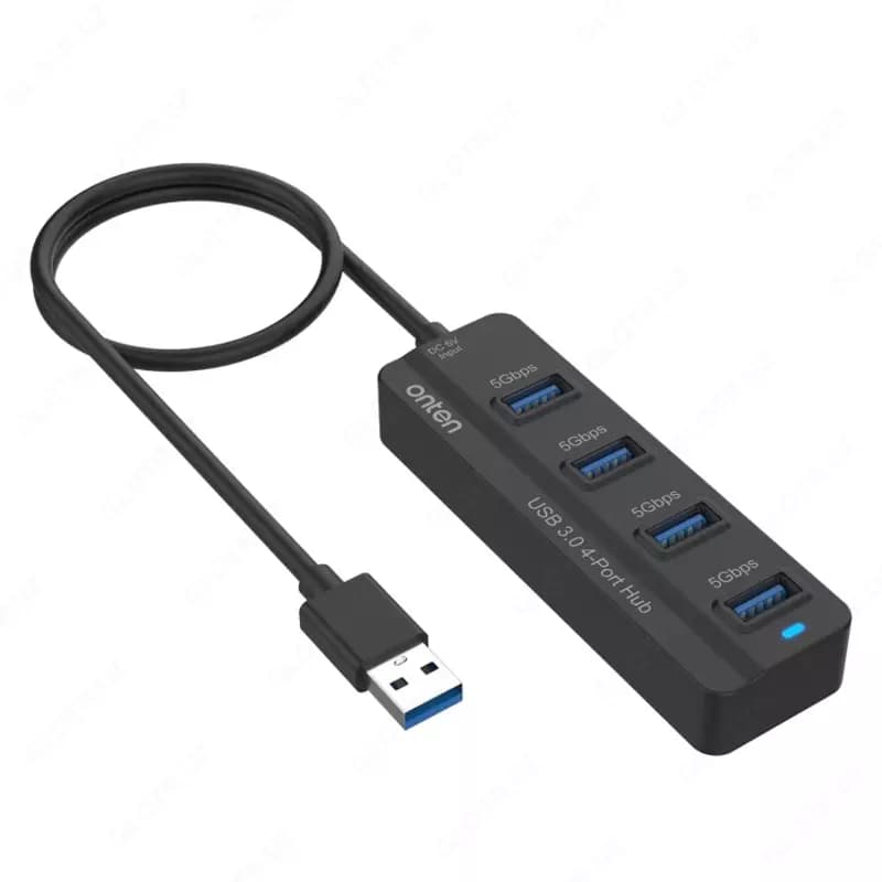 USB хаб 3.0 Onten 5305 4 in 1 HUB Docking Station — 1