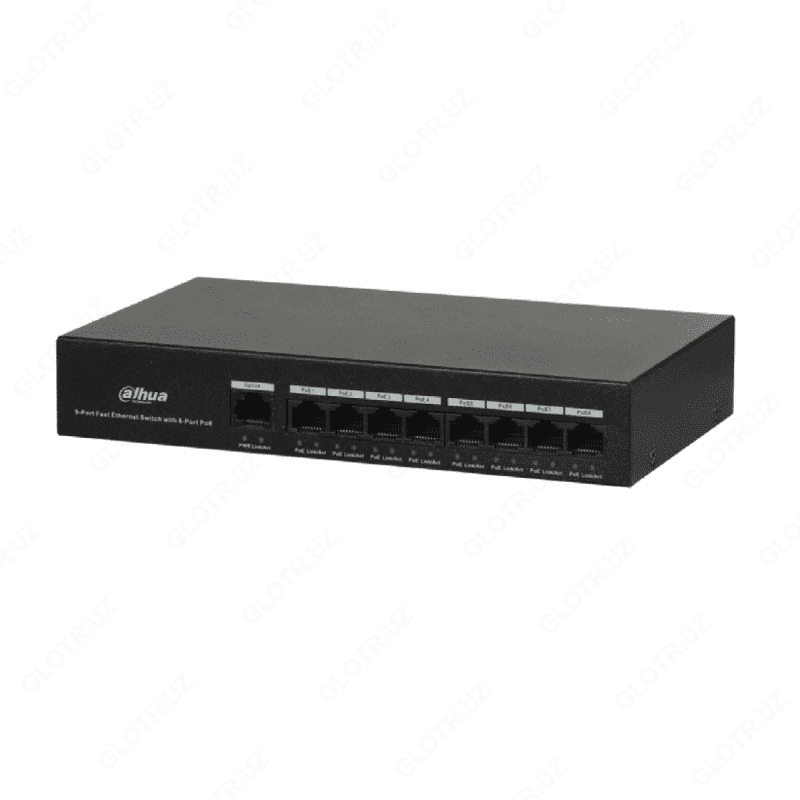 Сетевой коммутатор SWITCH DH-PFS3009-8ET-65 — 1