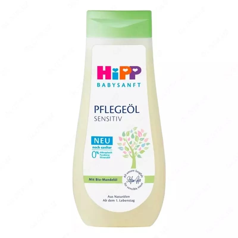 Детское масло HIPP BABYSANFT Baby Oil 200 мл — 1