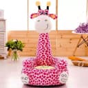 Плюшевый диван стул в виде жирафы.