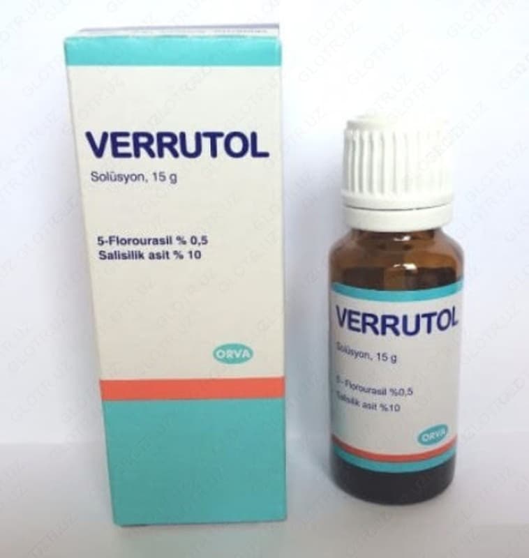 Веррутол (Verrutol) для удаления папилом — 1