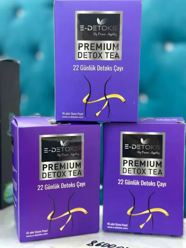 Турецкий чай для похудения E-Detox Tea — 1
