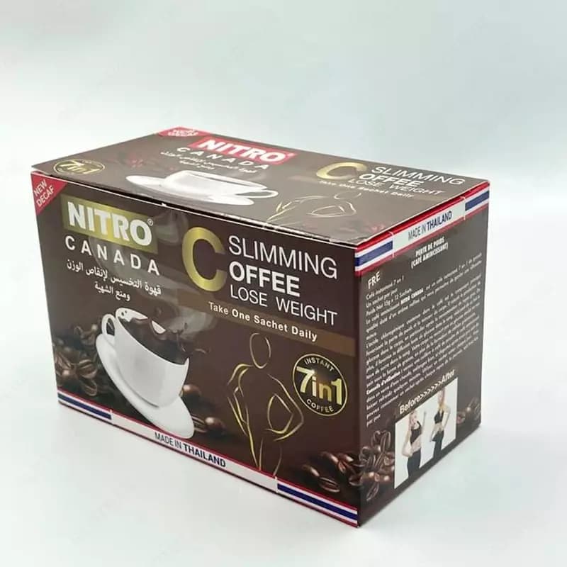 Кофе для похудения Nitro Canada slimming coffee 7-in-1 — 1