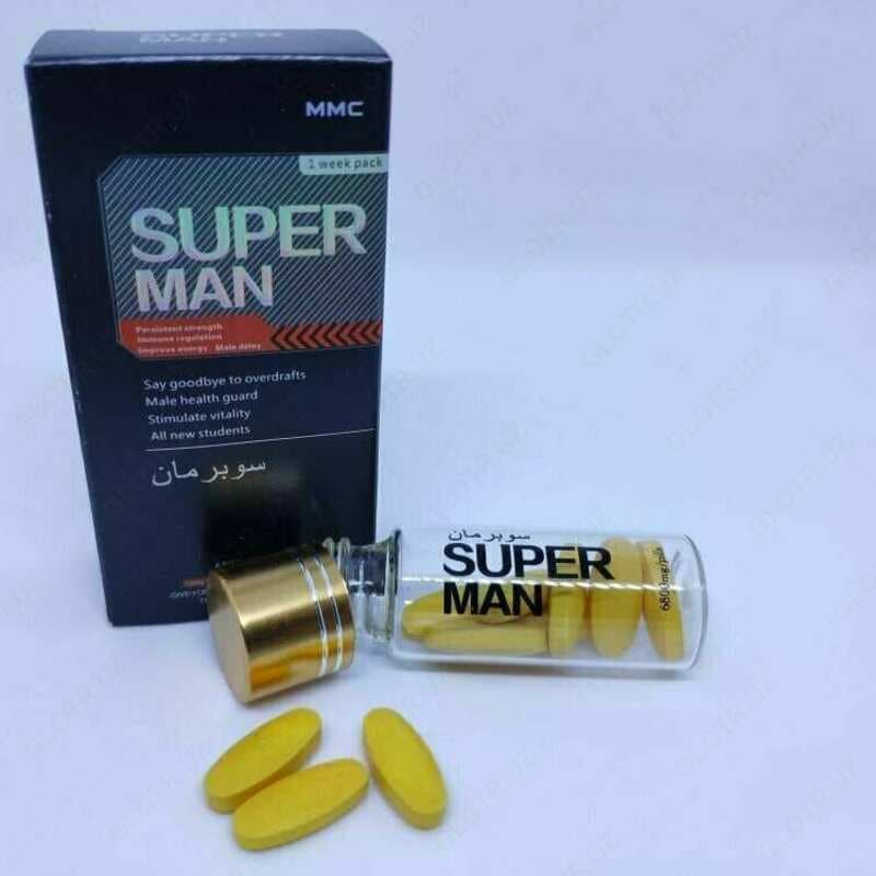SUPER МAN СУПЕР МЕН 10 ТАБЛЕТОК – ПРЕПАРАТ ДЛЯ ПОТЕНЦИИ — 1