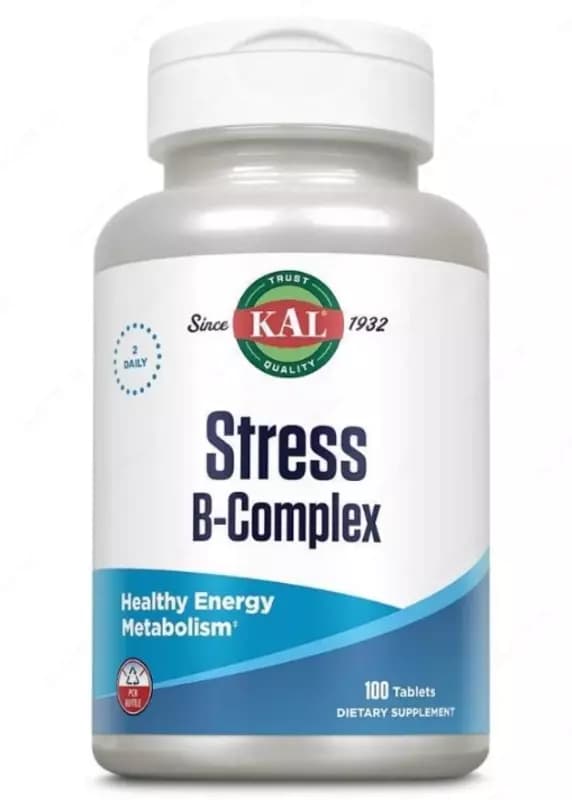 Витамины KAL Stress B-Complex (100 таблеток) — 1