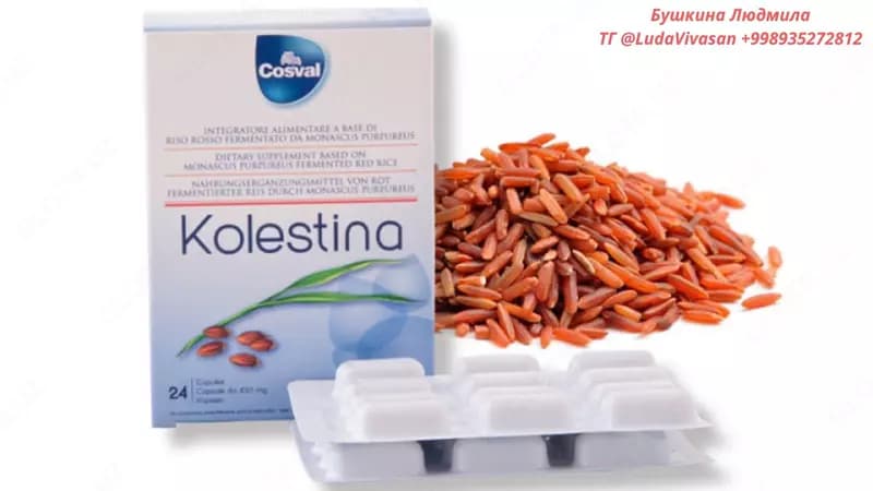 Колестина от атеросклероза, гипертонии, холестерина — 1