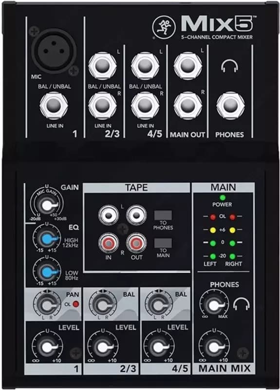 Микшерный пульт Mackie MIX5 — 1
