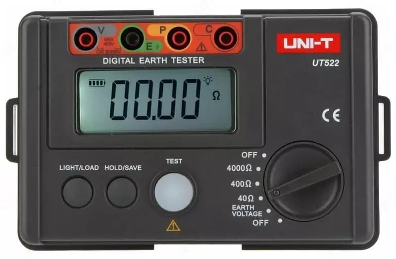 Цифровой тестер заземления UNI-T UT522. — 1