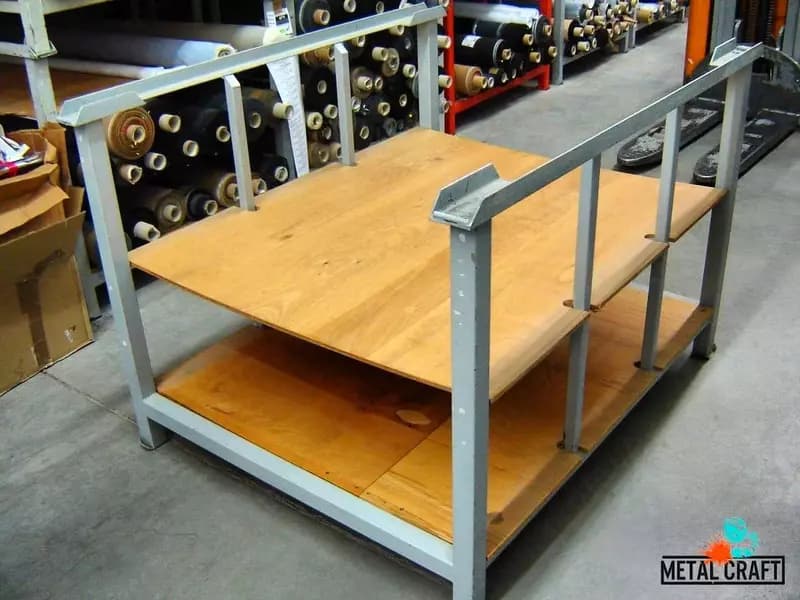 Комбинированный стеллаж "MetalCraft" для текстильного полотна (Ассортимент) — 1