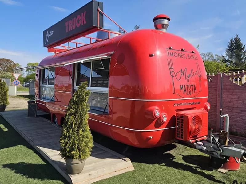 Прицеп для транспортировки пищевых продуктов Food trailer — 1