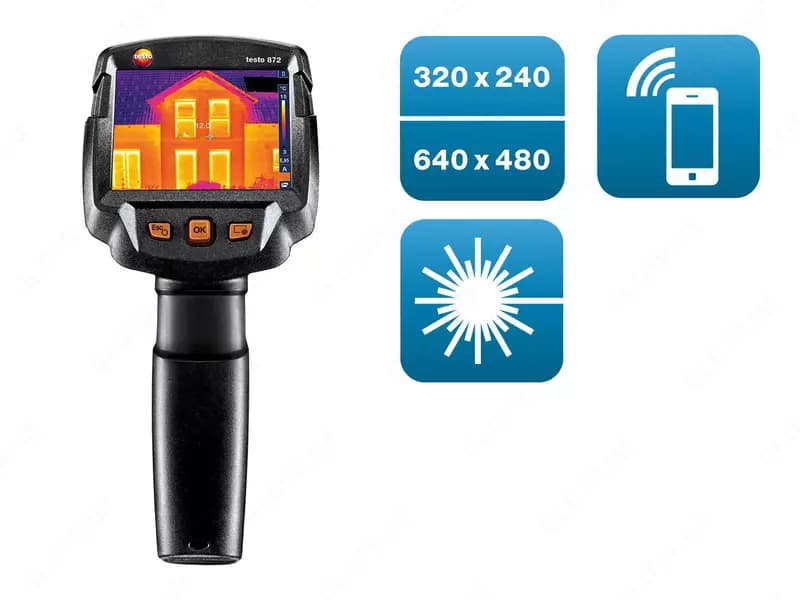 Тепловизор testo 872 - Высочайшее качество изображения — 1