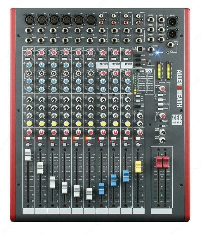 Микшерный пульт behringer ZED12FX — 1