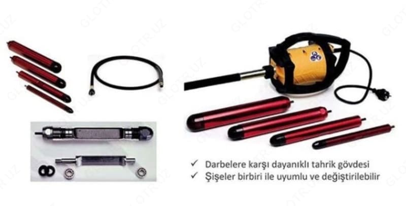 Вибратор для бетона DINGO Q40 и Q58 — 1