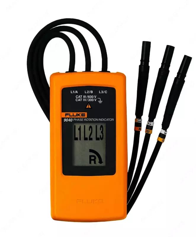 Fluke 9040 — индикатор чередования фаз — 1
