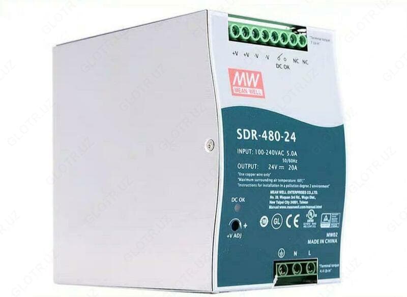 SDR-480-24 Блок питания MEAN WELL — 1