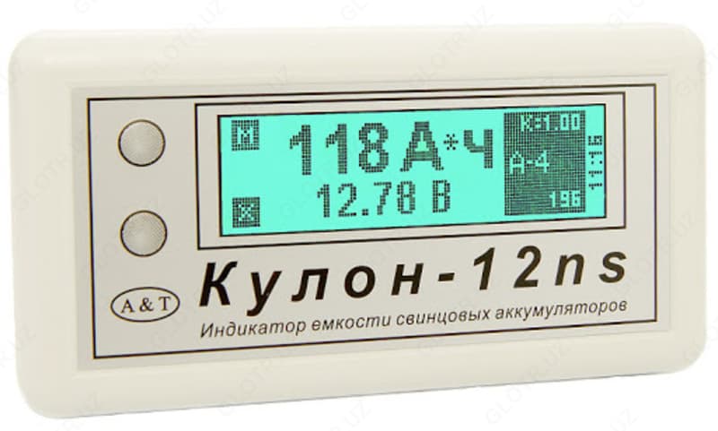 Кулон-12ns — индикатор емкости свинцовых аккумуляторов — 1