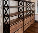 Стеллаж в стиле LOFT