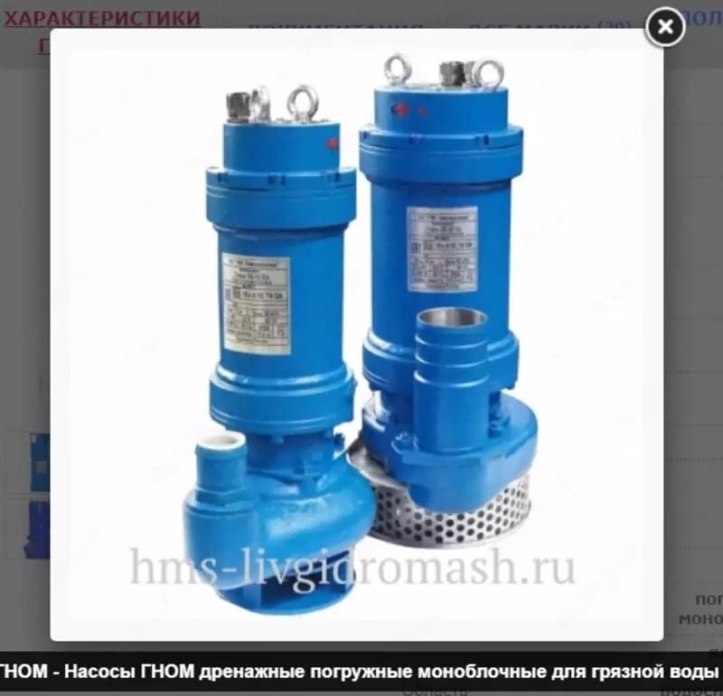 Электронасос ГНОМ40-25 — 1