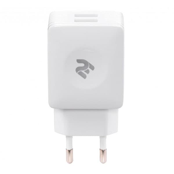 2E Accessories Wall Charger 2USBX2.1A, White (2E-WC4USB-W) — 1
