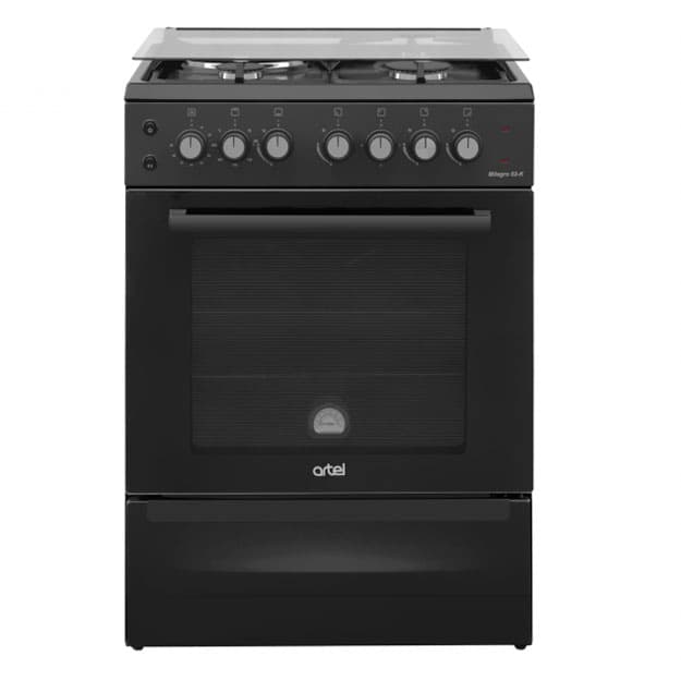 Gas stove Artel Milagro 02-K Chu Black — 1