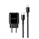 Zaryadlovchi Awei PD2 PD+QC3.0 Type-C va Lighting
