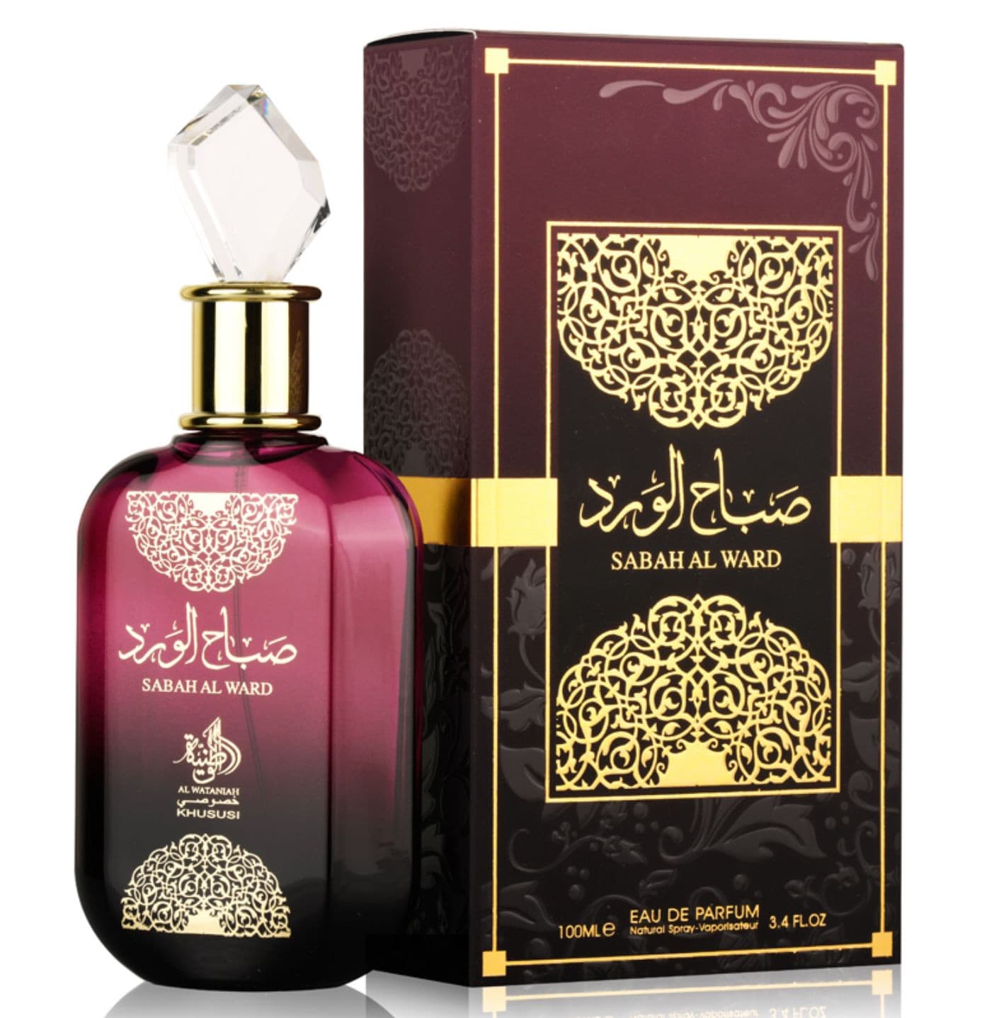 AL WATANIAH KHUSUSI PERFUME SABAH AL WARD 100ML УТ-00003737 — 1