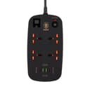 Mногопортовая умная розетка Green GNPS2PDBK 41571