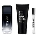 Nabor Caroline Herrera 212 Vip black for men (M) set EDP 100 ml + EDP 10 ml + bath&shower gel 100 ml ES
