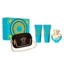 Tualetnaya voda-sprey Versace Dylan Torquoise 100 ml, 4 qismli to‘plam EDP (Original)