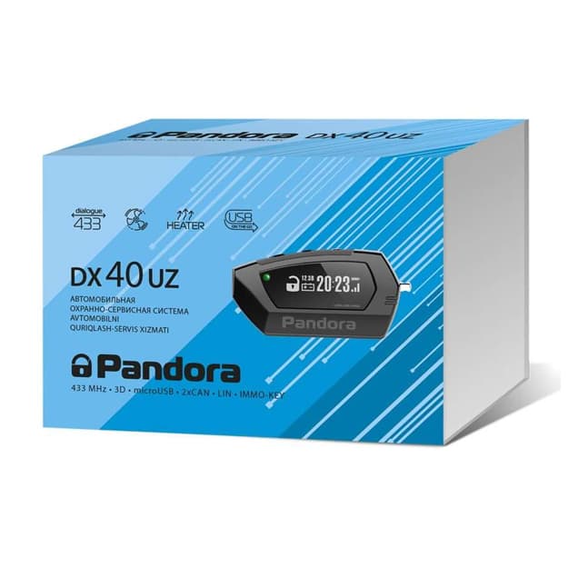 Avtosignalizatsiya Pandora DX 40 UZ — 1