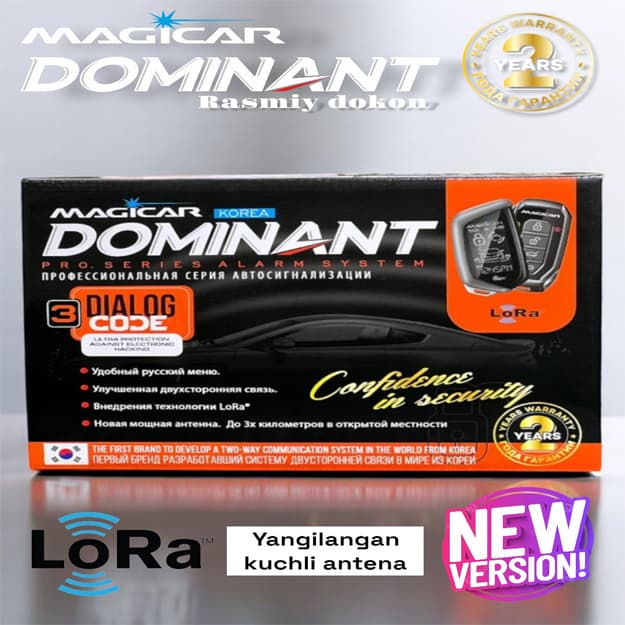 Avtomobil signalizatsiyasi Magicar Dominant 907 (Original) — 1