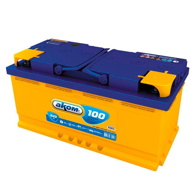 Car Battery Akom 6CT 100Ah 920A 12 V — 1