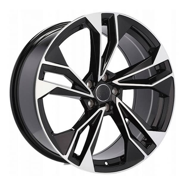 Avtomobil uchun diska R20 D5493 5-112 Black Machine 4 ta — 1