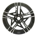Avtomobil uchun diska R20 5496 5-112 Black Machine 4 ta