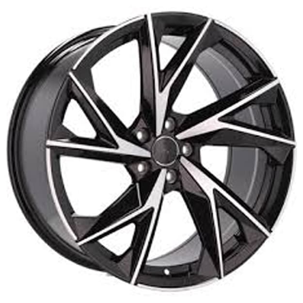 Avtomobil uchun diska R19 D5491 5-112 Black Machine 4 ta — 1
