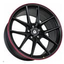 Diska mashina uchun R17 75416 4-100 B red 4 ta