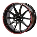 Diska mashina uchun R16 65416 4-114 B Red 4 ta