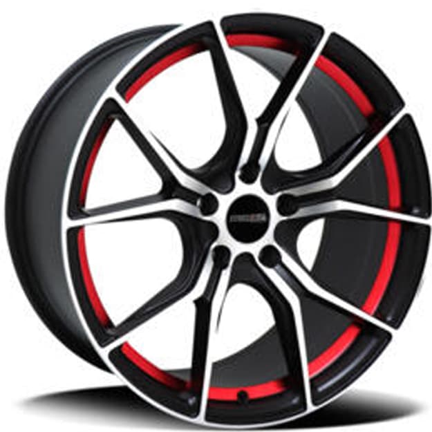Diska mashina uchun R15 55342 4-100 B RED 4 ta — 1
