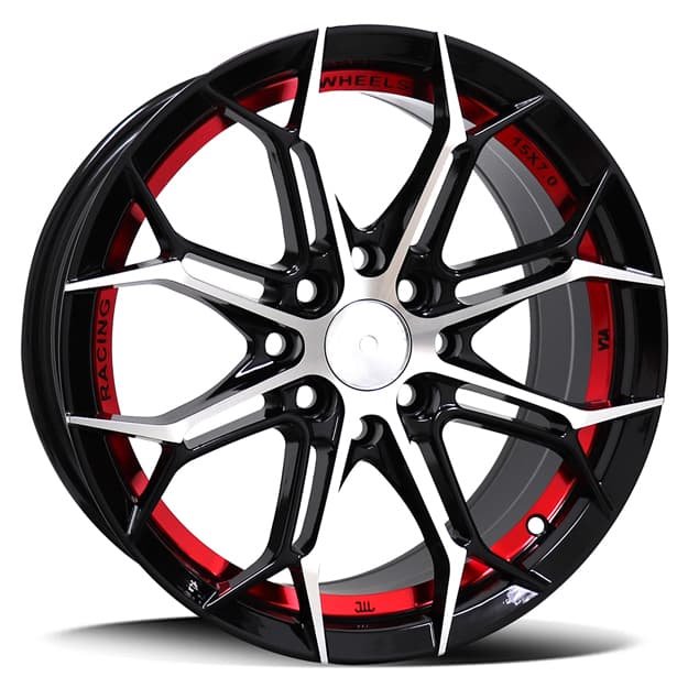 Diska mashina uchun R15 50185 4-100 BM RED 4 ta — 1