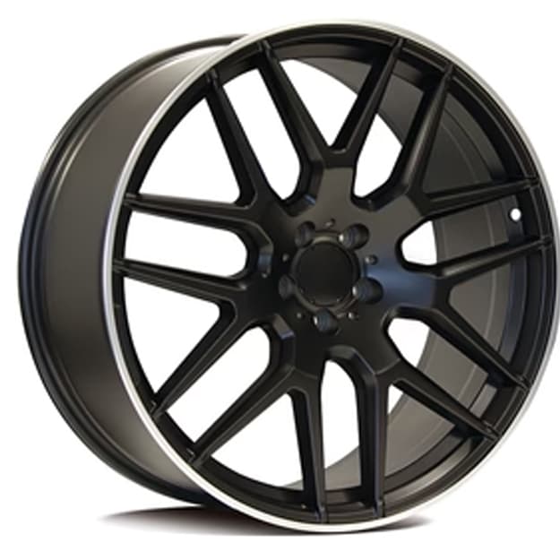 Diska mashina uchun R18 85009 5-112 Matt Black lip 4 ta — 1