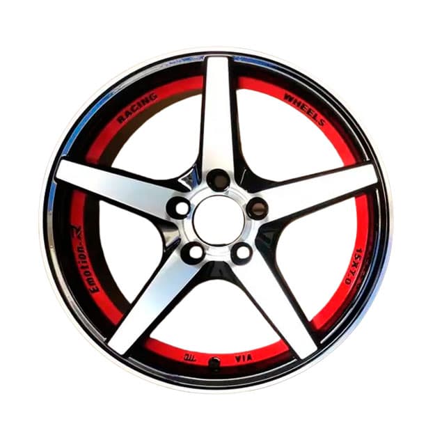 Avtomobil uchun diska R15 55034 4-100 BM RED 4 dona — 1