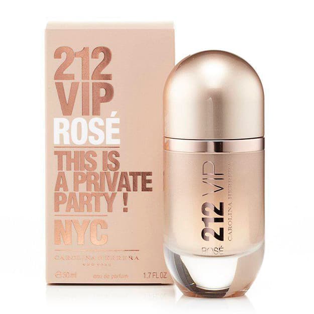 CAROLINA HERRERA 212 VIP ROSE 50ml — 1