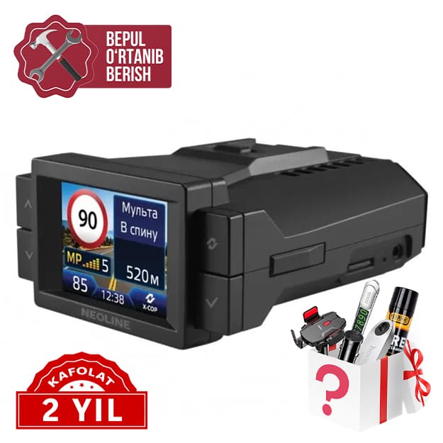 Radar detektorli DVR Neoline X-Cop 9700s WiFi Black — 1