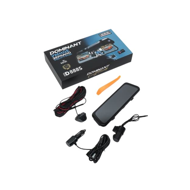Videoregistrator Dominant D888S Wifi (3-kamera) — 1