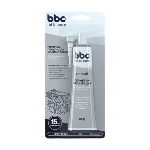 Sealant gasket bi bi care 85g / 4416 silicone grey — 1