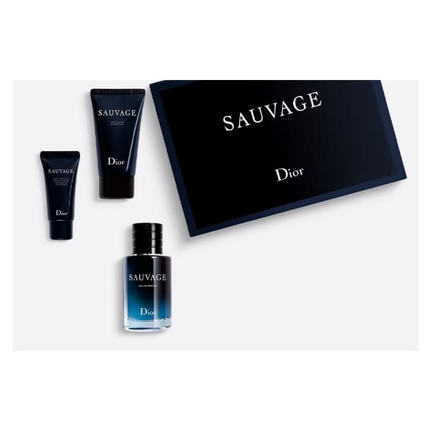 CHRISTIAN DIOR SAUVAGE SET EDP 60 ML+SHOWER GEL 50ML+MFC20ML — 1
