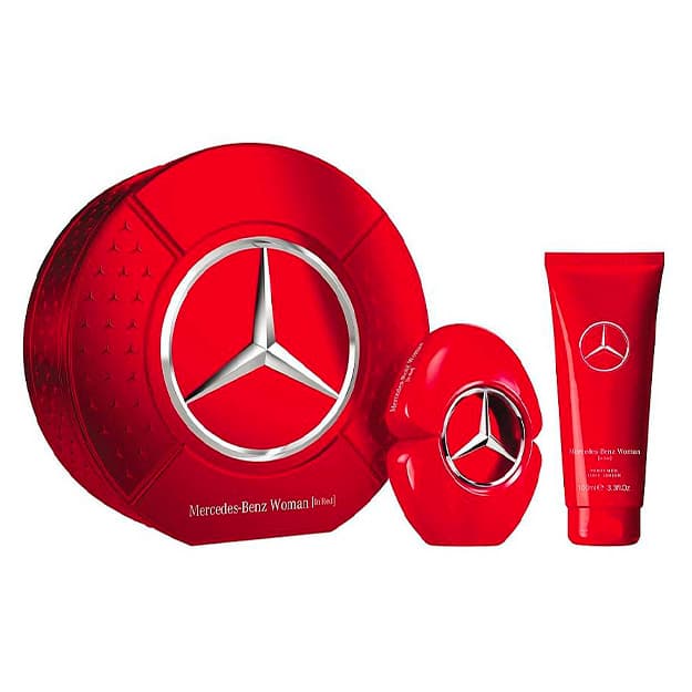 MERCEDES BENZ WOMAN IN RED EDP SET 90ML — 1