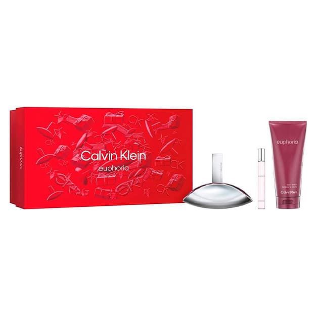 CALVIN KLEIN EUPHORIA EDP SET •00ML 10ML B/S 200ML — 1