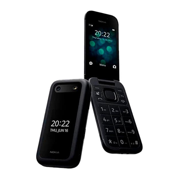 Uyali telefon Nokia 2660 Flip Black Hong Kong — 1
